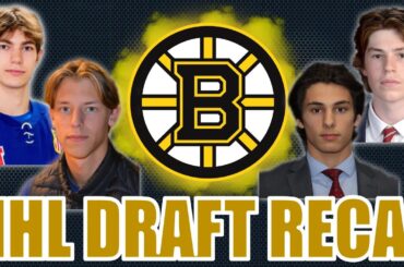 HAVE THE BRUINS FIXED THEIR PAST??? Boston Bruins 2024 NHL Draft Recap!!!