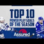 Top 10 Power Play Goals of the 2021-22 Season - Presented by Assured Auto