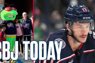 JUSTIN DANFORTH and the Blue Jackets Help Ring in the New School Year! 📚 🎉 | CBJ Today (8/21/24)