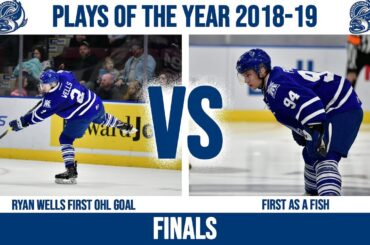 Steelheads Play Of The Year Finals - Ryan Wells First OHL Goal vs First As A Fish