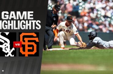 White Sox vs. Giants Game Highlights (8/21/24) | MLB Highlights