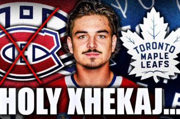 ARBER XHEKAJ REVEALS THE TORONTO MAPLE LEAFS TRIED GETTING HIM (Montreal Canadiens News)