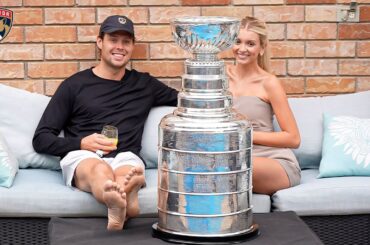 Carter Verhaeghe's Day with the Cup 🏆