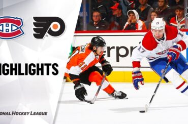 NHL Highlights | Canadiens @ Flyers 1/16/20