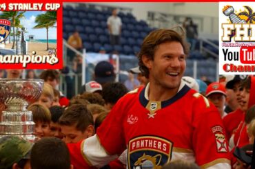 Dmitry Kulikov Brings the Stanley Cup Back to Fort Lauderdale