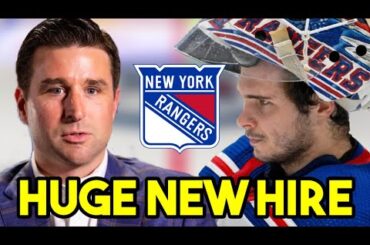 MASSIVE COACHING NEWS... New York Rangers MAKE HUGE COACHING HIRE!