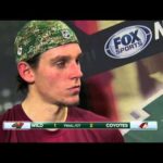 Erik Haula after the Wild's OT loss vs. Arizona