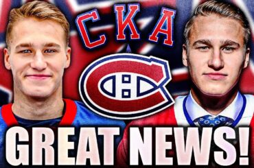 FANTASTIC NEWS FOR IVAN DEMIDOV & THE MONTREAL CANADIENS: SKA HEAD COACH SPEAKS OUT