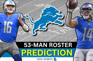 Detroit Lions 53-Man Roster Prediction After Preseason Week 3