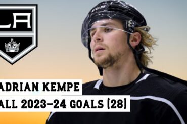 Adrian Kempe (#9) All 28 Goals of the 2023-24 NHL Season