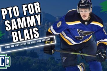 PTO FOR SAMMY BLAIS, QUINN HUGHES IS NHL 25 COVER BOY