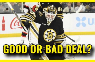 Cap Space QUESTIONED in Bruins’ Ullmark Trade with Ottawa