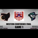 NAHA 2022-23 Western Conference Final Game 1 - Cleveland Barons @ Milwaukee Renegades