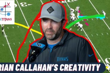 Tennessee Titans Film Breakdown: Brian Callahan's Offensive Creativity & Offensive Line Improvement