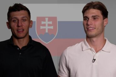 Slafkovský a Fehérváry o olympiáde 🏅🇸🇰 🏒 Slafkovsky and Fehervary discuss Olympics