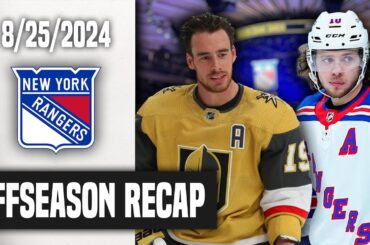 Full New York Rangers Offseason Recap 2024/25 Season Preview!