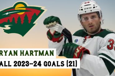 Ryan Hartman (#38) All 21 Goals of the 2023-24 NHL Season