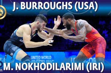 Jordan Burroughs (USA) vs Mohammad Nokhodilarimi (IRI) - Final // world Championships 2022 // 79kg