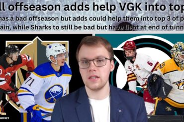 NHL Rumours and Season Preview: Knights to be top 3 in PAC again, Sharks to improve but miss again.