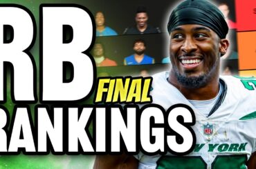 Updated Top 45 Running Back Rankings for 2024 Fantasy Football