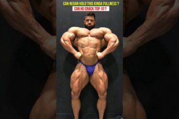 Can Regan Grimes Hold this kind of fullness on stage? 30 days out of Mr Olympia 2023 #bodybuilding