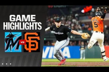 Marlins vs. Giants Game Highlights (8/30/24) | MLB Highlights