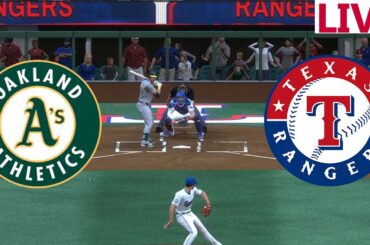 🔴LIVE 🔴 Oakland Athletics VS Texas Rangers  / September 01/ /MLB THE SHOW 2024