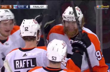 Jakub Voracek's OT Goal - Flyers vs Rangers (3/15/21)