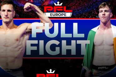 The Auditor and The Nuke Face Off in France | Jakub Baszuba v Dylan Tuke | Full Fight | PFL Europe 3