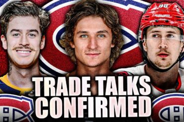 MONTREAL CANADIENS TRADE INTEREST CONFIRMED: TREVOR ZEGRAS, MARTIN NECAS, ASKAROV, McGROARTY