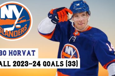 Bo Horvat (#14) All 33 Goals of the 2023-24 NHL Season