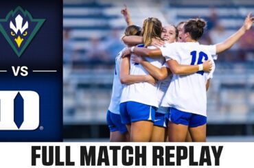 UNCW vs. Duke Full Match Replay | 2024 ACC Women's Soccer