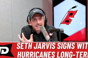 Carolina Hurricanes forward Seth Jarvis signs long-term deal