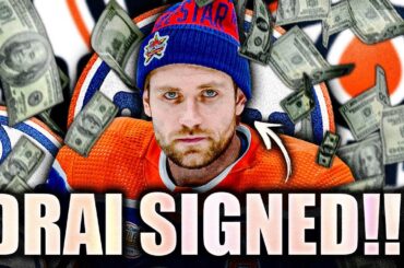 LEON DRAISAITL SIGNS HUGE 8-YEAR EXTENSION: THE MOST EXPENSIVE CONTRACT IN THE NHL (Oilers News)