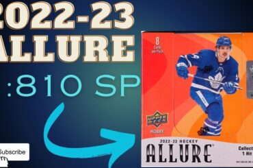 2022-23 ALLURE HOBBY BOX - 1:810 PACK SHORT PRINT