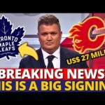 CONFIRMED! LEAFS SECURE DEFENDER IN $27 MILLION DEAL? FIND OUT EVERYTHING NOW!MAPLE LEAFS NEWS