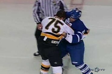 Colton Orr vs Nathan Perrott