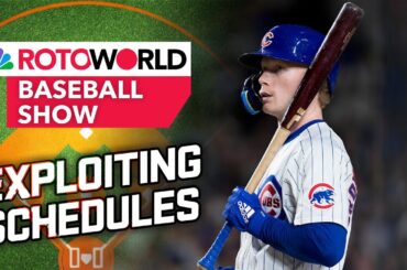 Exploiting friendly vs. unfriendly schedules | Rotoworld Baseball Show (FULL SHOW)