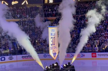 Ryan Miller Inducted into Buffalo Sabres Hall of Fame | Jersey Retirement Ceremony |