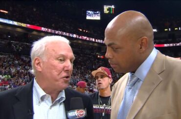 Charles Barkley interviews Gregg Popovich