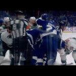 Ryan Hartman Slewfooting Ross Colton, Scrum Ensues