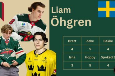 #4 Liam Öhgren | Minnesota Wild Prospects 1-5 | Summer 2024 Cumulative Player Rankings