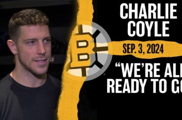 Charlie Coyle On Bruins' Team Growth For 2024-25 Season