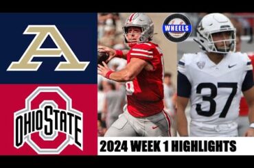 #2 Ohio State vs Akron | Full Game Highlights | 2024 College Football Highlights