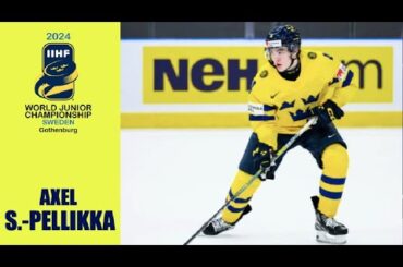 2024 WJC : Axel Sandin Pellikka Highlights