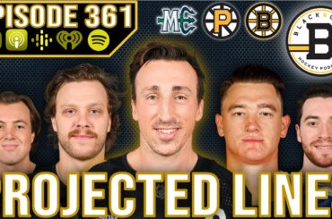 ROOM FOR A POTENTIAL LINE SHAKEUP FOR THE BOSTON BRUINS?? Black N' Gold Hockey Podcast Episode 361!!