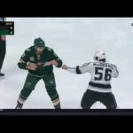 Marcus Foligno vs Kurtis MacDermid Fight | Kings vs Wild 1-28-21