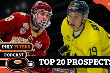 Flyers Top-20 prospects: Jack Berglund’s big skates, Massimo Rizzo’s NHL chances & more on forwards