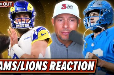 Detroit Lions OT win vs Los Angeles Rams, Tom Brady's rough TV debut, NFL Week 1 reactions | 3 & Out