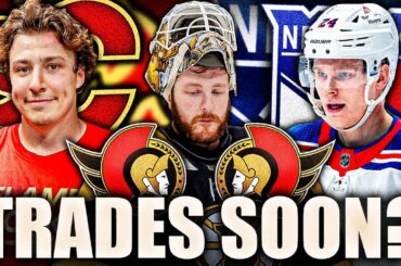 THE MOST LIKELY NHL TRADES FOR NEXT SEASON? FLAMES, RANGERS, SENATORS NEWS